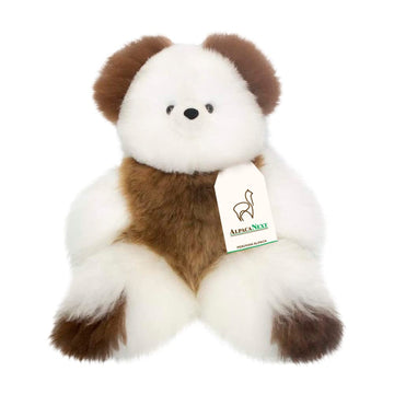 AlpacaNext Alpaca Bear Stuffed Animal Crafted in Luxury Alpaca Wool - Hypoallergenic & Ultra-Soft Toy Perfect for Cute Nursery Decor and a Huggable