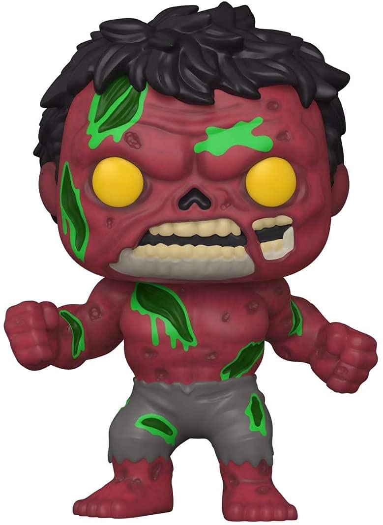 Funko POP Marvel: Marvel Zombies - Red Hulk, 3.75 inches, Multicolor