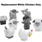 Replacement Part for Fisher-Price Little People Nativity Set - FPT07 ~ White Chicken ~ Works with Many Sets