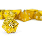 Fanroll Dungeons & Dragons D&D Dragon Scale Metal Dice Set: Gold