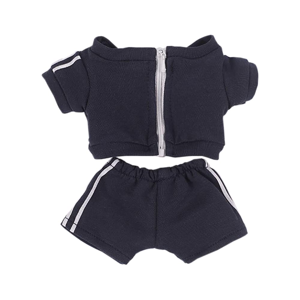 niannyyhouse Sportswear Uniforms 7.8"?20CM? Plush Doll Stuffed Figures Toys Clothes (Navy Blue)