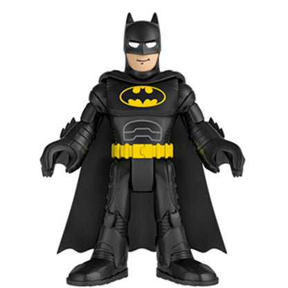 Mattel Replacement Part for Imaginext Deluxe Figure Pack Playset - GWX46 ~ Replacement Poseable Batman Figure ~ Wearing Black Suit and Cape
