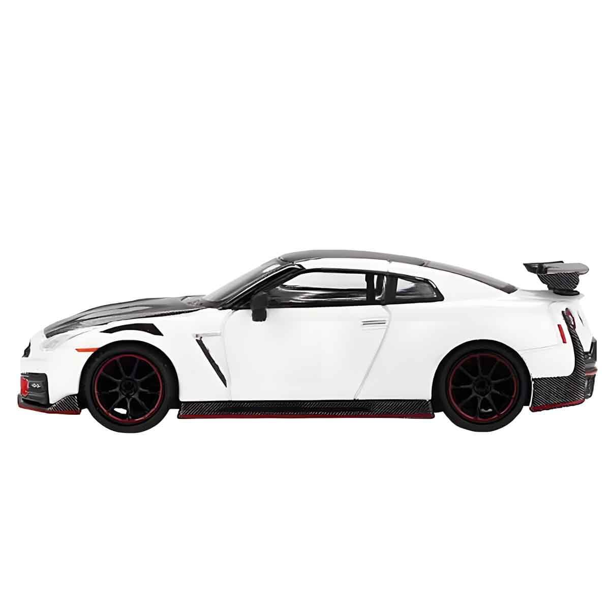 MINI GT Nissan GT-R Nismo 2024 - Brilliant White Pearl Diecast Model #1045 - Limited Edition Collectible 1:64