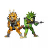 NECA - Teenage Mutant Ninja Turtles (1987 Cartoon) - 7” Scale Action Figure - Captain Zarax and Zork 2 Pack