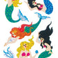 Jillson Roberts Prismatic Stickers, Mermaids, Bulk Continuous Roll (BS7316)