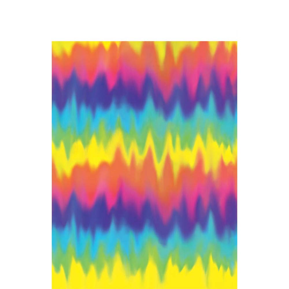 Amscan Feeling Groovy 60's Theme Party Tablecover, 54" x 102", Multicolor