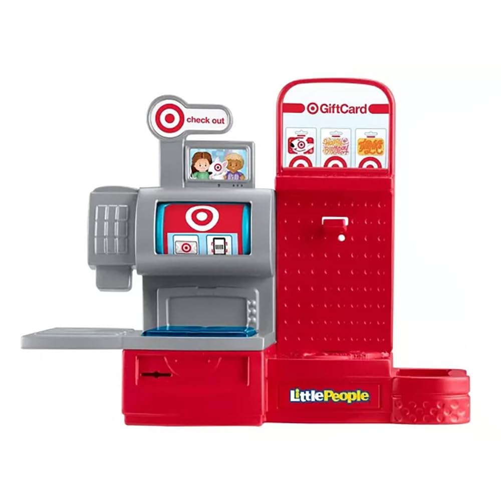 Fisher-Price Replacement Part for Collectible Little People Target Run Dollhouse Playset HXX97 - Replacement Self Checkout Station