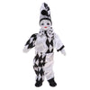 Fancyes 25cm Funny Ceramic Standing Clown Man Doll for Christmas, Valentine