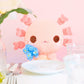 Cuddle Barn PlushGoals - Lottie the Lovely Axolotl Plush | Pink Kawaii Plushy w/Hearts for Girls, Teens, Adults | Cute Chibi Axolotls Toy Plushies