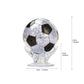 Coolplay 3D Crystal Puzzle for Children, Soccer Puzzle Ball for Adult Black and Transparent - 76 Pieces