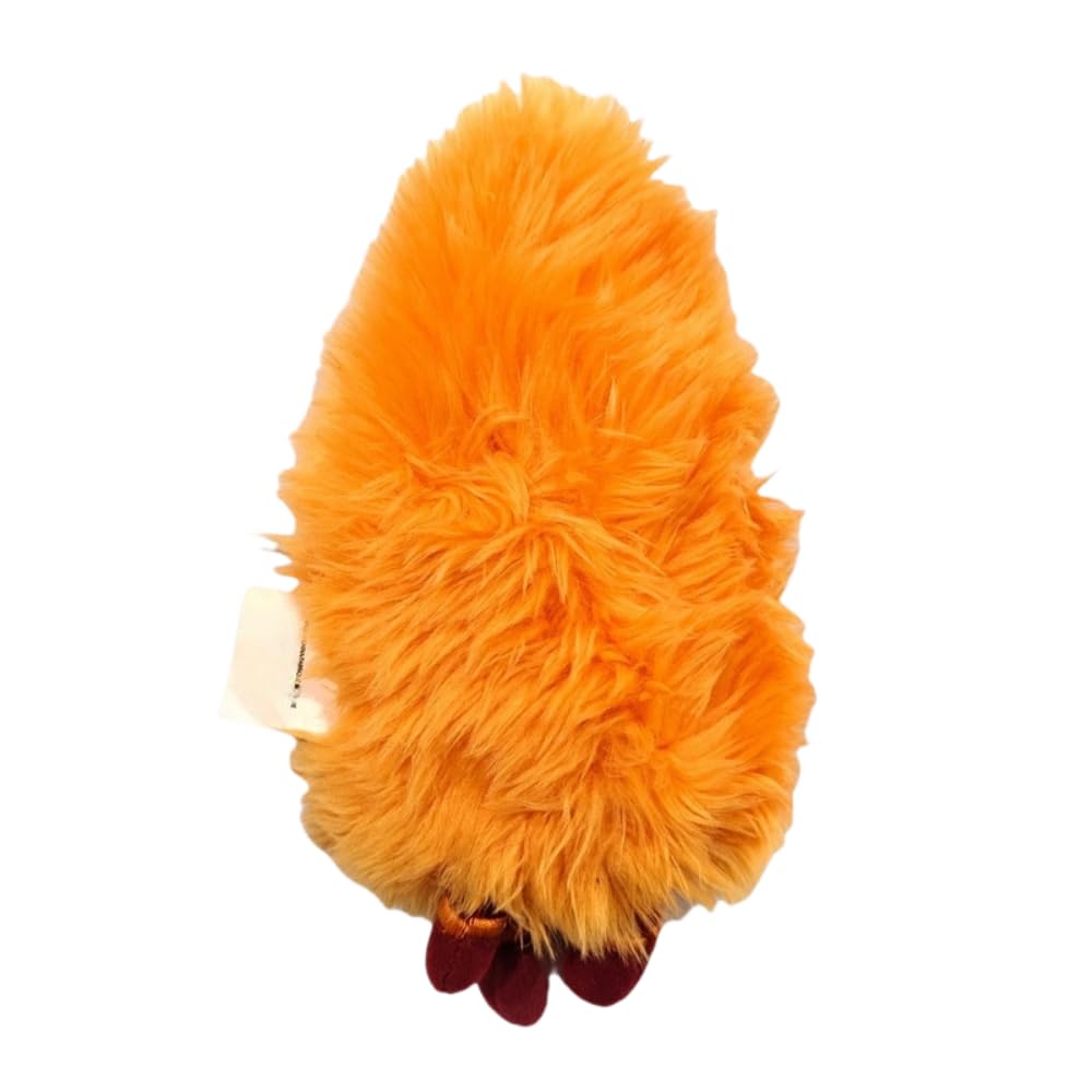 JCSOUZHOU Chicken Little Orange 3 Eyed Alien Plush Toys Doll 8in