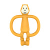 Matchstick Monkey Silicone Teether & Gel Applicator - Silicone Baby Teether, Easy-to-Grip, BPA-Free, Supports Self-Soothing & Early Brushing, 3