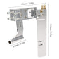 RC Boat Rudder Assembly, 0.2in Flexible Shaft with Bracket 4.3in Integrated Rudder Kits Fit for Ship Boat Model