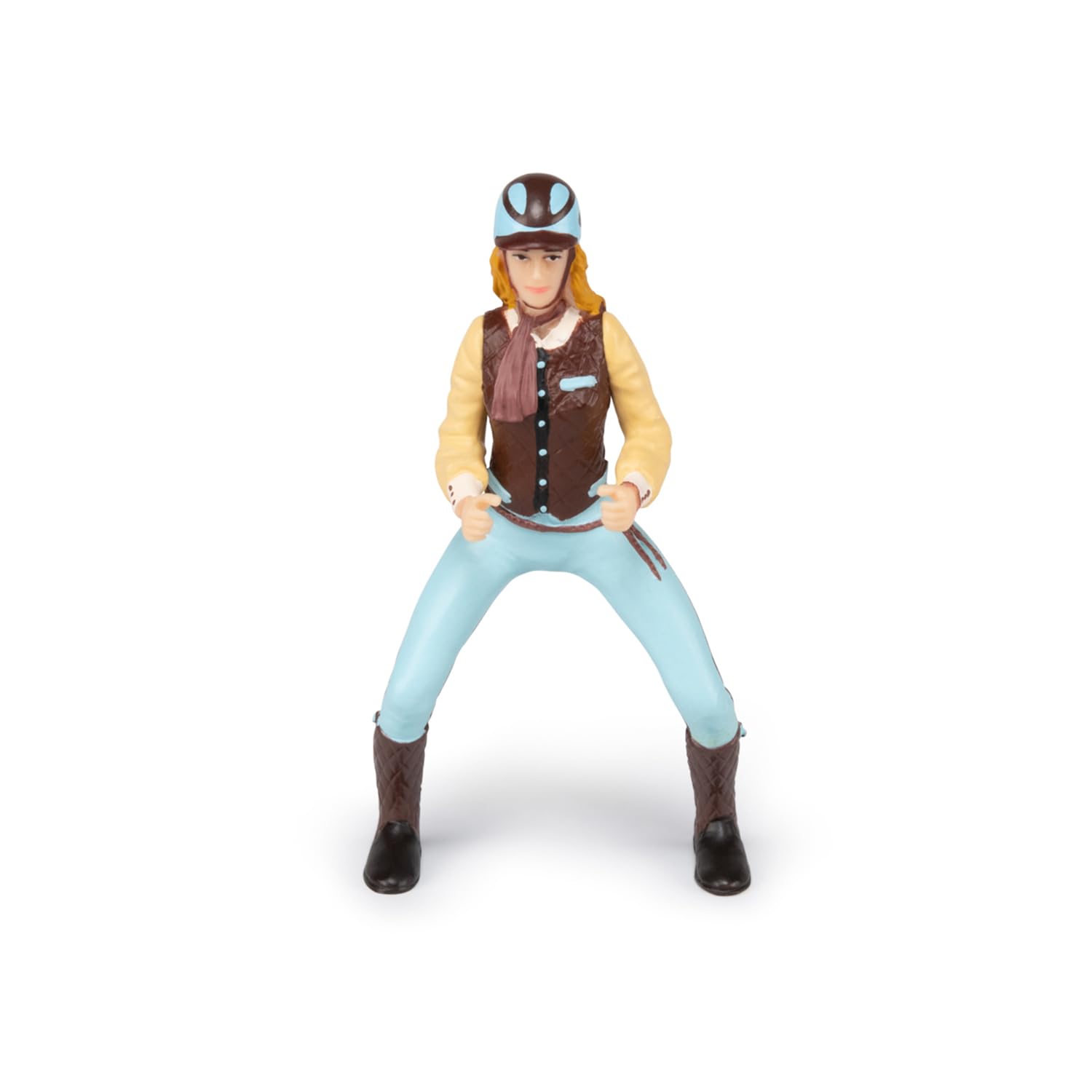 Papo "Riding Woman Fashion Figure, Blue