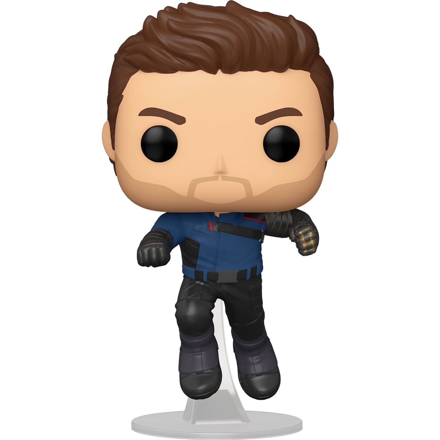 Funko Winter Soldier: P o p ! Vinyl Figurine Bundle with 1 Compatible 'ToysDiva' Graphic Protector (701-51625 - B)