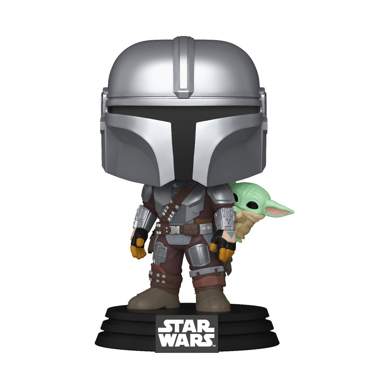 Funko Pop! Star Wars: Mandalorian & Grogu - The Mandalorian with Grogu - Collectable Vinyl Figure - Gift Idea - Official Merchandise - Toys for Kids