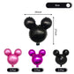 9Pcs Pink Mouse Party Foil Balloons, 27” Black, Rose Red, Pink Balloons, Cartoon Mouse Party, Baby Party, Girl Party, Kids Birthday Theme Party