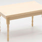 Dollhouse Miniature Rectangular Kitchen Table (Unfinished)
