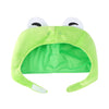 PRETYZOOM Frog Hat with Moving Ears Plush Green Cosplay Hat Party Headwear Novelty Frog Cap for Fun Dress up