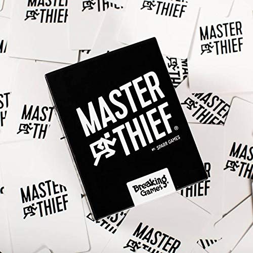 Breaking Games Master Thief | Family Board Game | Board Game for Adults and Family | Adventure-Mystery Card Game | Ages 10+ | for 3 to 6 Players |
