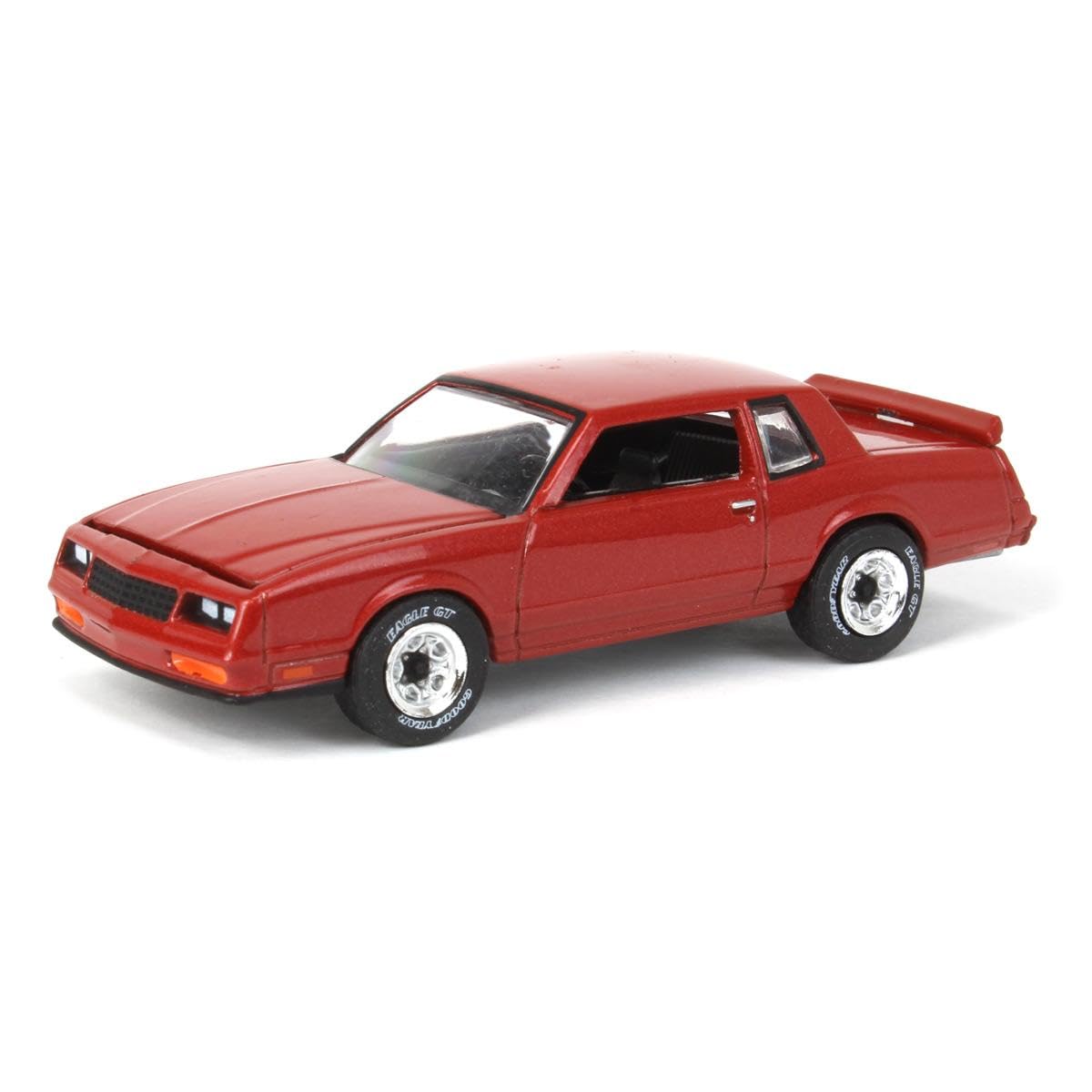 Greenlight 1/64 1985 Chevrolet Monte Carlo SS, Burgundy, Midwest Diecast 51566-A