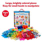 Kid Made Modern My First Arts & Crafts Set for Kids Ages 3 4 5 6 7 8+ - Ideal Preschool Craft Kits for Boys & Girls Toddler - 200+ Pieces Bulk Craft