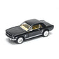 KiNSMART 1964 1/2 Ford Mustang 1:36 Scale 5" Die Cast Metal Model Classic Toy Car (Black)