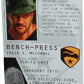GI Joe Movie Series "The Rise of Cobra" Exclusive 4 Inch Tall Action Figure - Infantry Combat Specialist Bench-Press with Backpack, Booney Hat