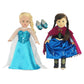 Emily Rose 18 Inch Doll Princess Costume Set 6-PC | 2 Complete Fairytale Outfits with Shoes - Compatible with American Girl, Our Generation, My Life