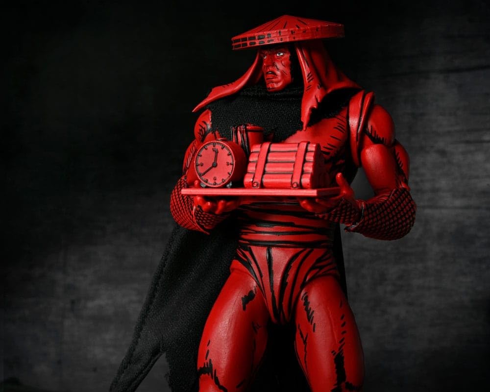 Red and Black Foot Assassin 7" Scale Action Figure - Ninja Turtles (Mirage Comics) - NECA Collectibles