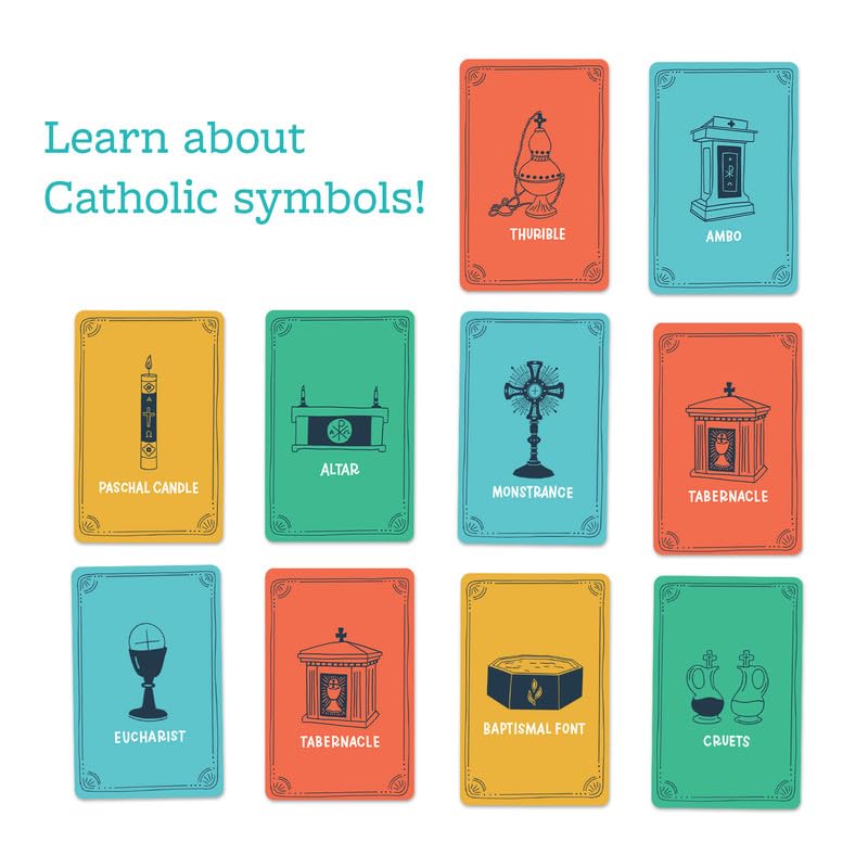 CATHOLIC FAMILY CRATE Alleluia! Catholic Card Game for Kids, Family Card Games