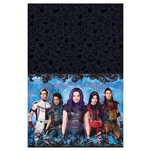 amscan Descendants 3 Plastic Table Cover (1ct)