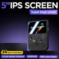 Retro Handheld Games Console, Retro Gaming Console with 5.0 inch IPS HD Screen, Video Game Console, 64GB, Portable Gaming Player for Travel, Gift for