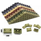 50 Pcs Military Building Blocks Sandbag, Bunker, Obstacle Sandbag Building Accessories, Tactical Equipment Assembling Scene Building Toys, Compatible