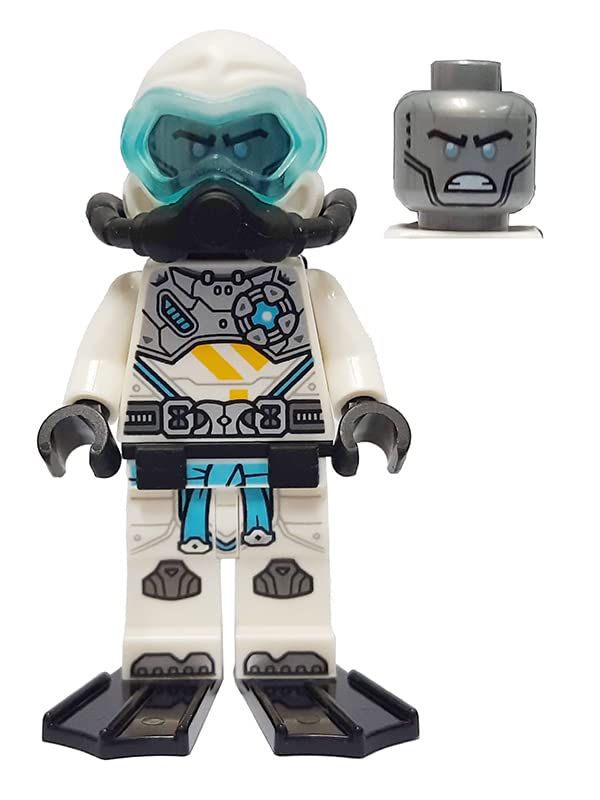 LEGO Ninjago: Zane Seabound in Scuba Gear with Drill Gun and Katana