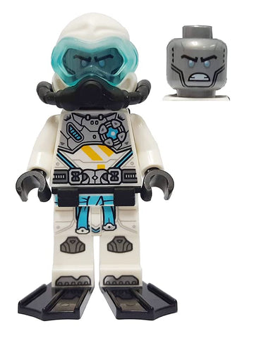 LEGO Ninjago: Zane Seabound in Scuba Gear with Drill Gun and Katana