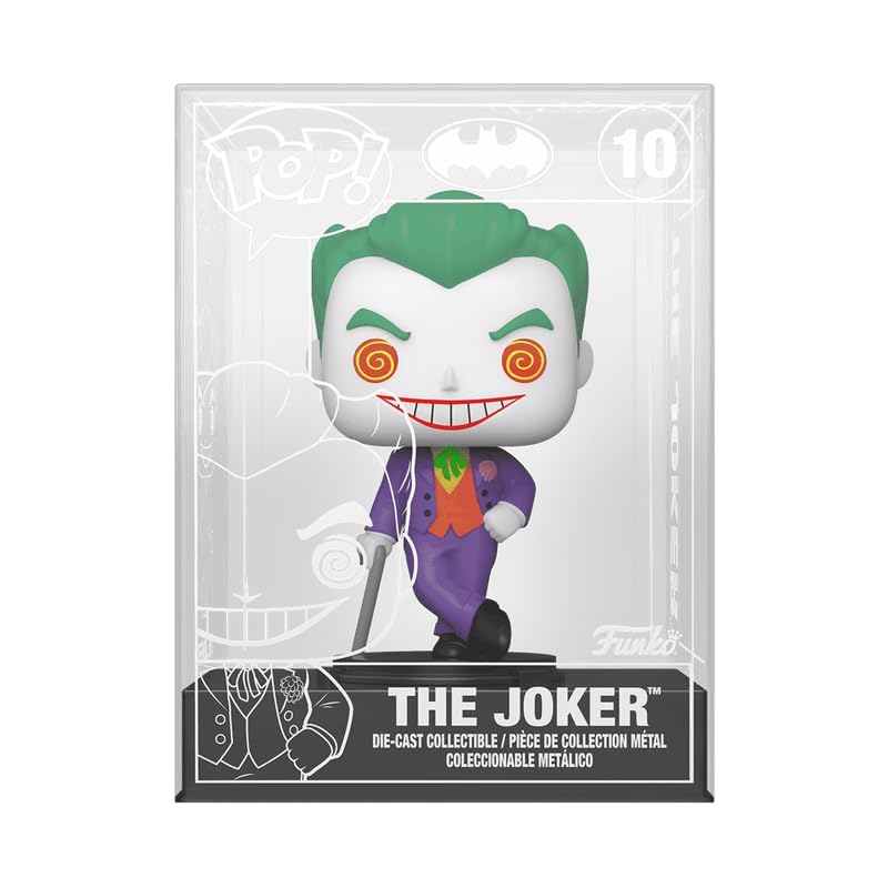Funko Pop! Die-Cast: DC Comics - The Joker *Chase Possible Shop Exclusive, 74301