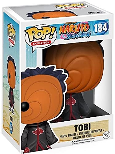 Funko POP Naruto Shippuden - Tobi Pop! Vinyl Figure (Bundled with Compatible Pop Box Protector Case) Multicolor 3.75 inches
