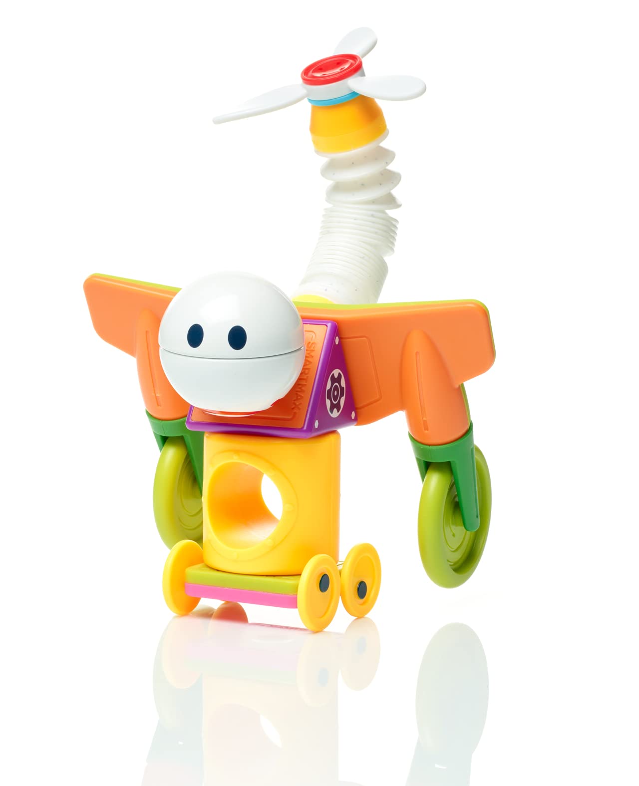 SmartMax Roboflex Plus - Magnetic STEM Building Set with Flexible Bars for Creative Robot and Engineering Play for Ages 3+