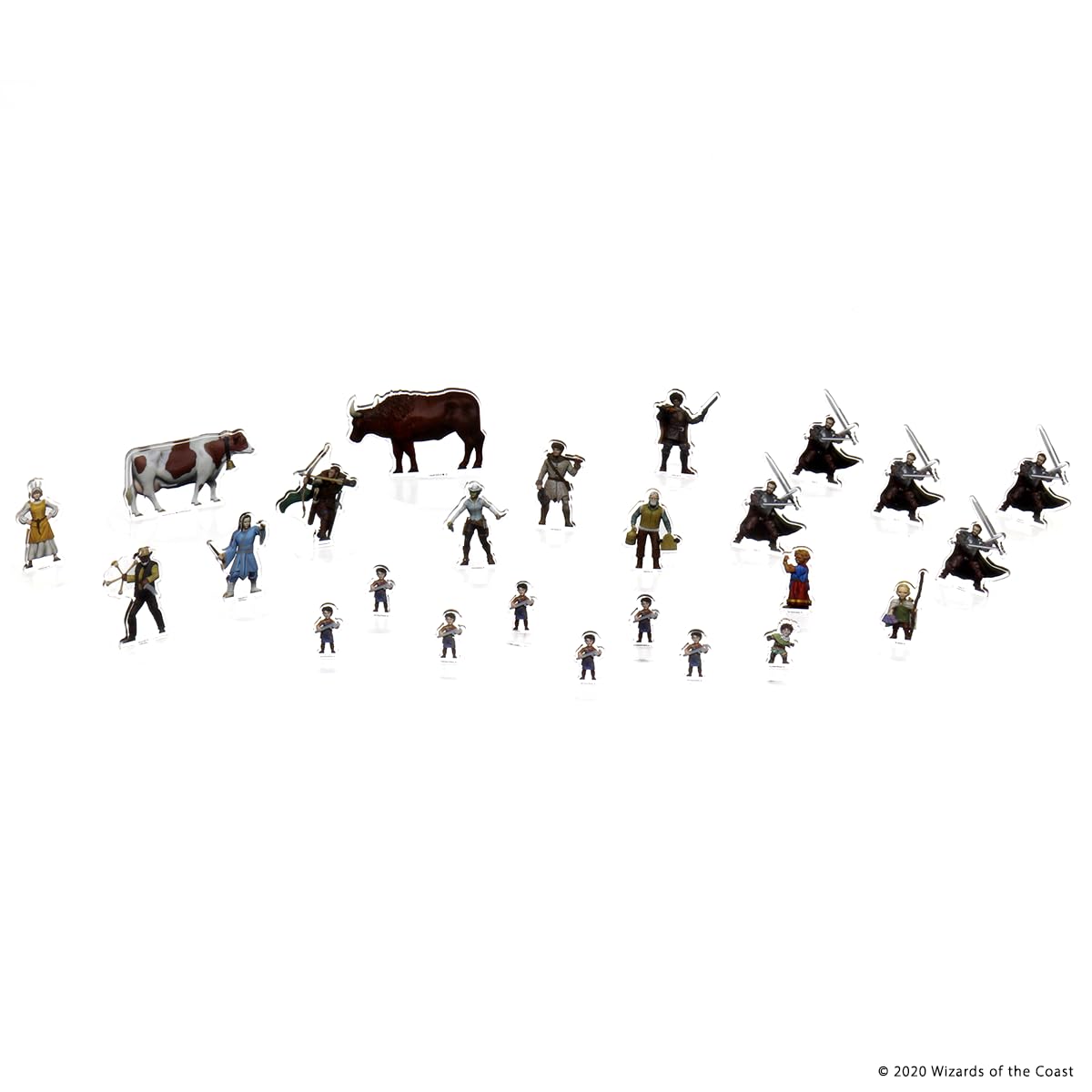 WizKids D&D Idols of The Realms: Essentials - Sidekick Pack - 2D Set
