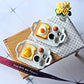 SXFSE Dollhouse Decoration Accessories, 1:12 Dollhouse Miniature Scene Model Breakfast Bread Coffee Egg Set (Egg Bread, 53 x 33 mm)