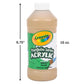 Crayola Portfolio Series 16-Ounce Acrylic Paint Bronze, Yellow, Gold, Pint (20-4016-530)