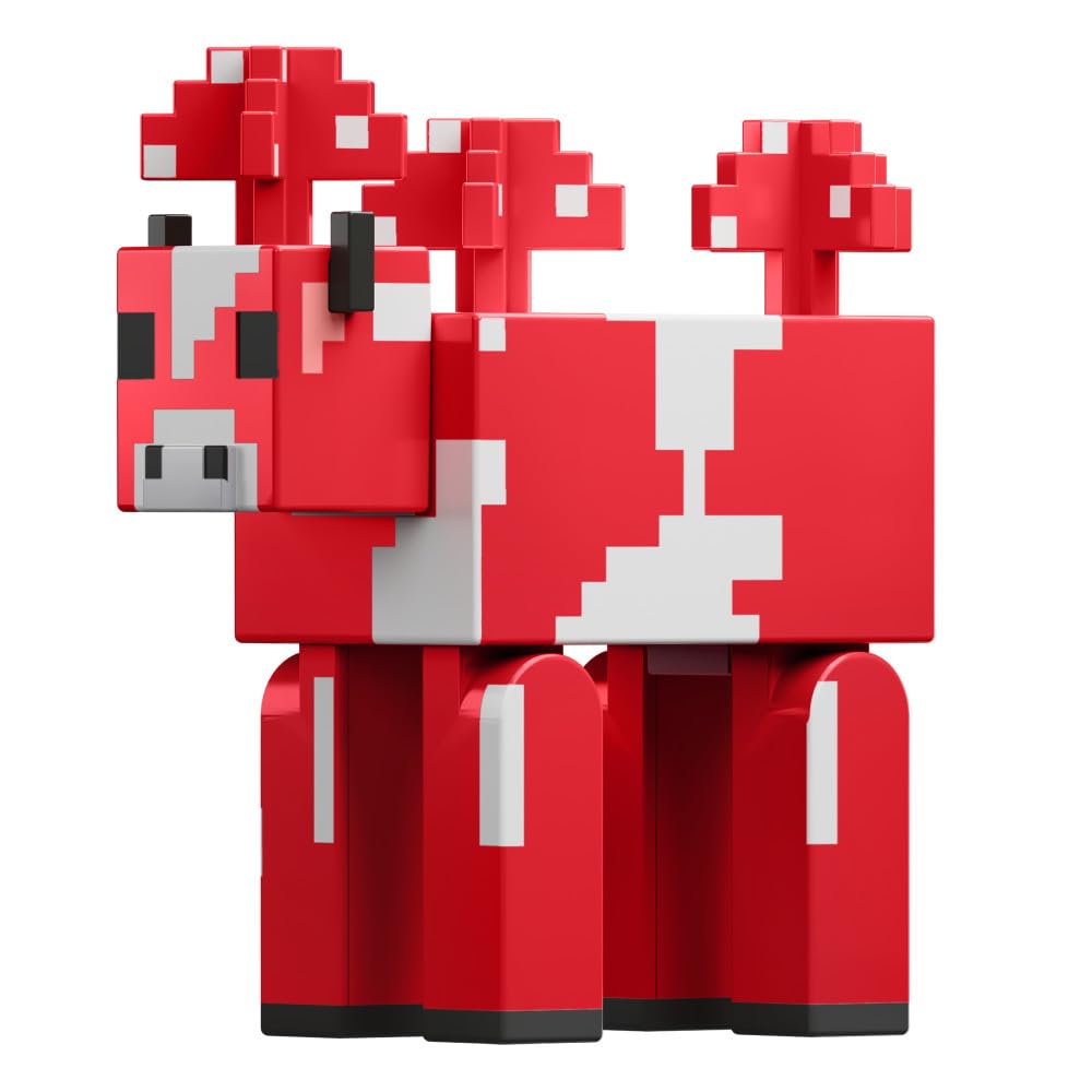 Mattel Minecraft Vanilla 3.25" Mushroom Action Figure for Kids Ages 6 and Up