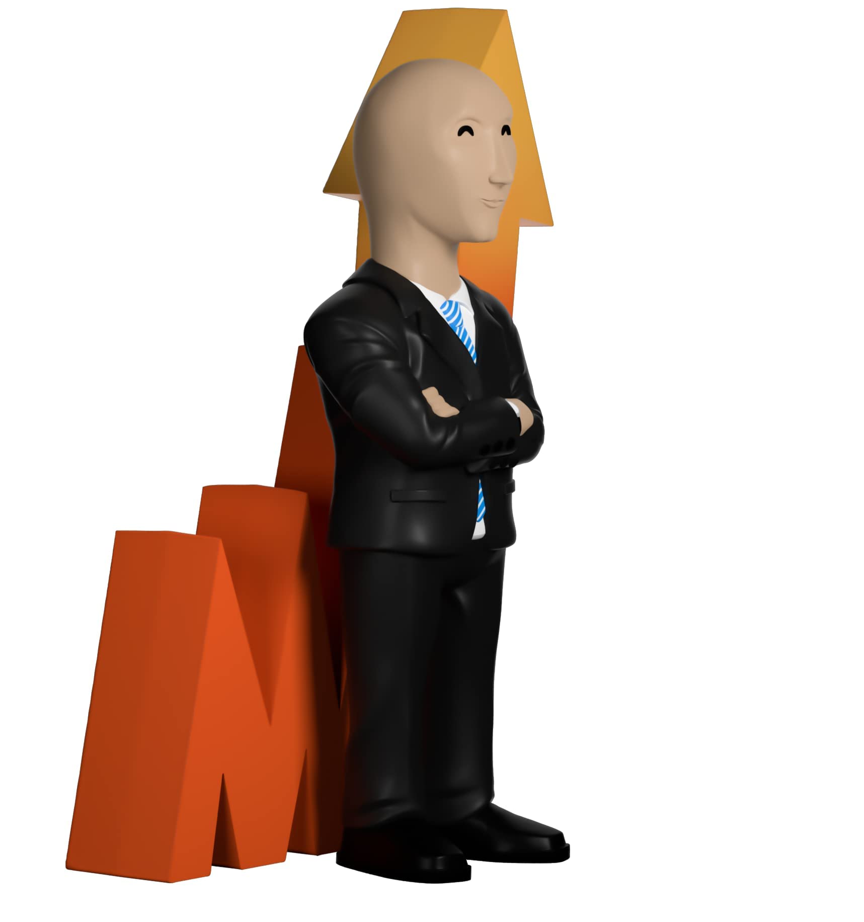 Youtooz Stonks Vinyl Action Figure, 3.5" Internet Culture Collectible, Based on Popular Finance Meme