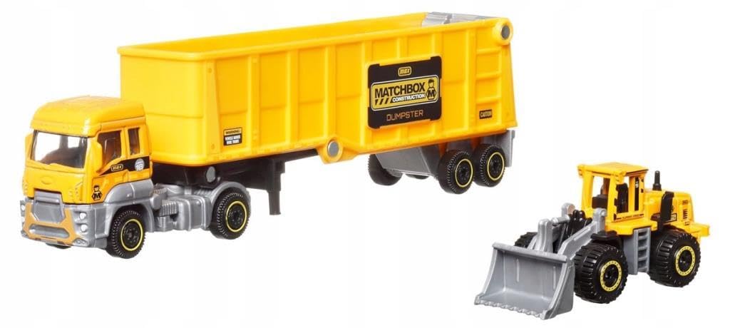 Matchbox Convoys Ford Cargo & MBX Dump Trailer / Quarry King