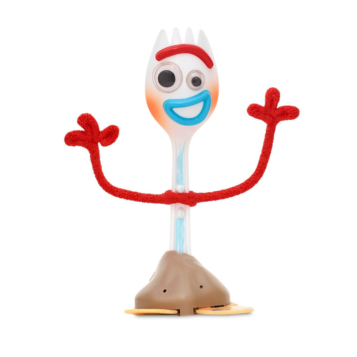 Disney Store Official Forky Talking Action Figure from Toy Story - Features Sounds and Phrases from The Movies - Interacts with Other Figures and Toys