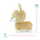 Bellzi Tan Corgi Cute Stuffed Animal Plush Toy - Adorable Soft Corgi Toy Plushies and Gifts - Perfect Present for Kids, Babies, Toddlers