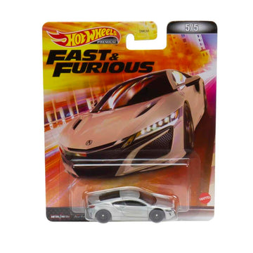 Hot Wheels Retro Entertainment Collection,17 Acura NSX, TV, & Video Games, Iconic Replicas for Play or Display, Gift for Collectors