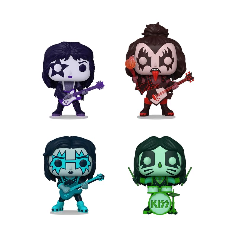 Pop! KISS (Color Spotlight) 4-Pack
