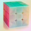 AMAZA 3x3 Speed Cube QiYi Toys 3x3x3 Warrior W Jelly Magic Cube Puzzles Transparent Pastel Color